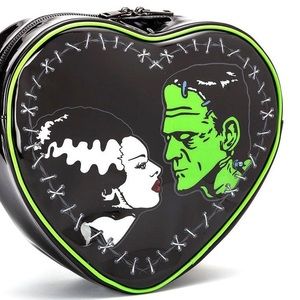 Bride of Frankenstein Heart Shaped